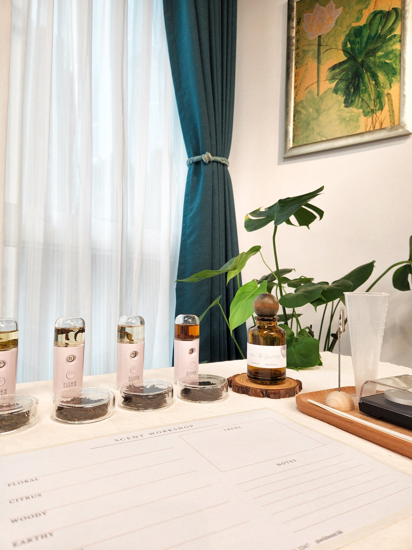 Moon . Tea . Scents Workshop