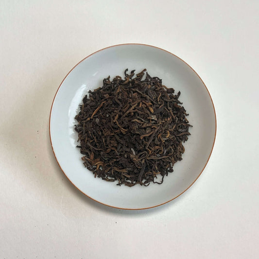 Black tea. Ripe Puerh tea. Yunnan. Shou puerh. Cooked puerh. pu erh.