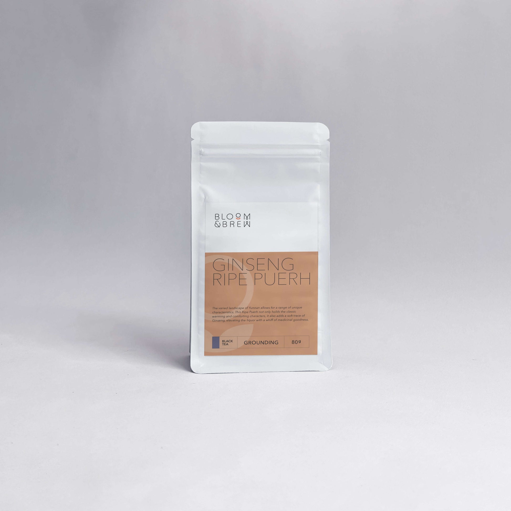 Black tea. Ripe Puerh tea. Yunnan. Shou puerh. Cooked puerh. pu erh. Ginseng