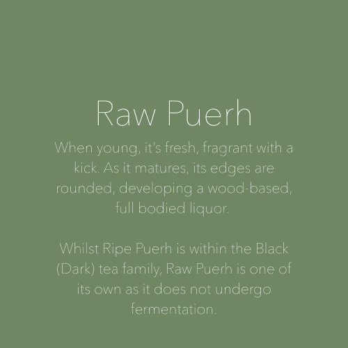 Raw Puerh Tea